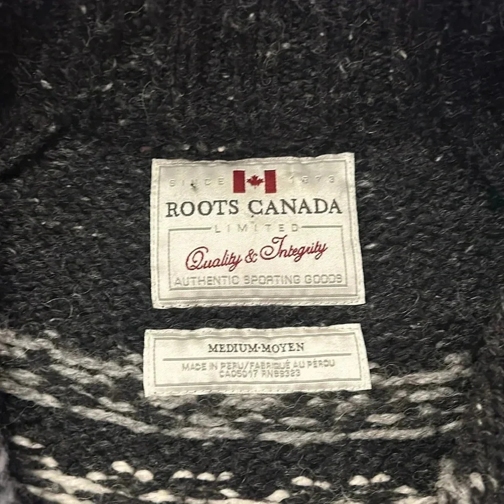 Roots Fairisle Sweater | Size Medium - Picture 3 of 8